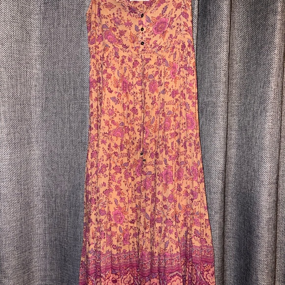 SPELL FOLK SONG STRAPPY DRESS Size S EUC - Picture 3 of 4